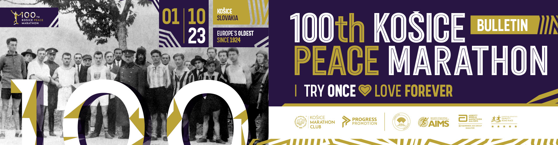 100th Kosice Peace Marathon - Bulletin